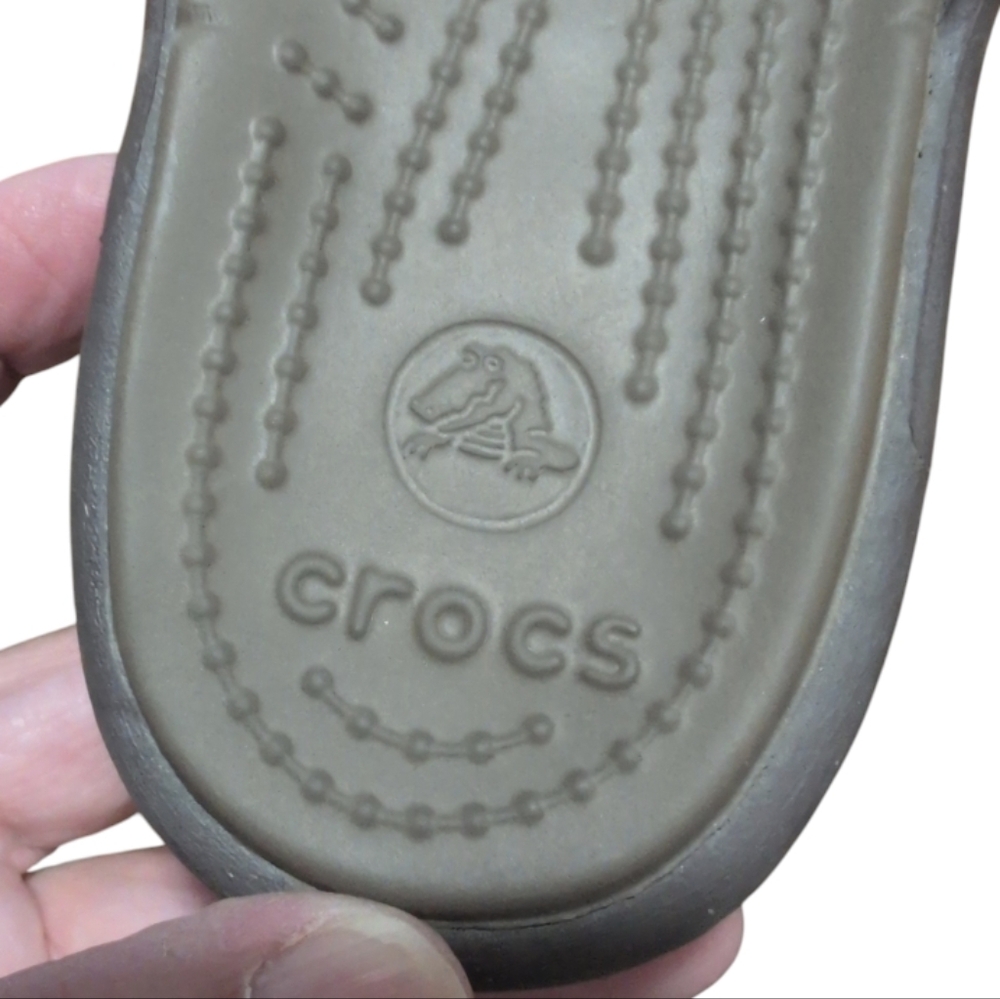 Crocs Tulum Women’s Size 6 Strappy Slide Sandals Casual Comfort - Picture 6 of 7